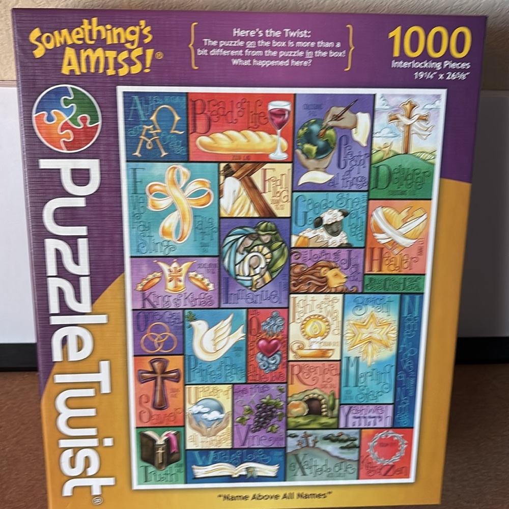 Puzzletwist Name Above All Names 1000 piece puzzle